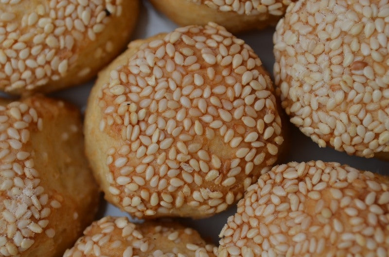 Szezámmagos pogácsa -250 gr