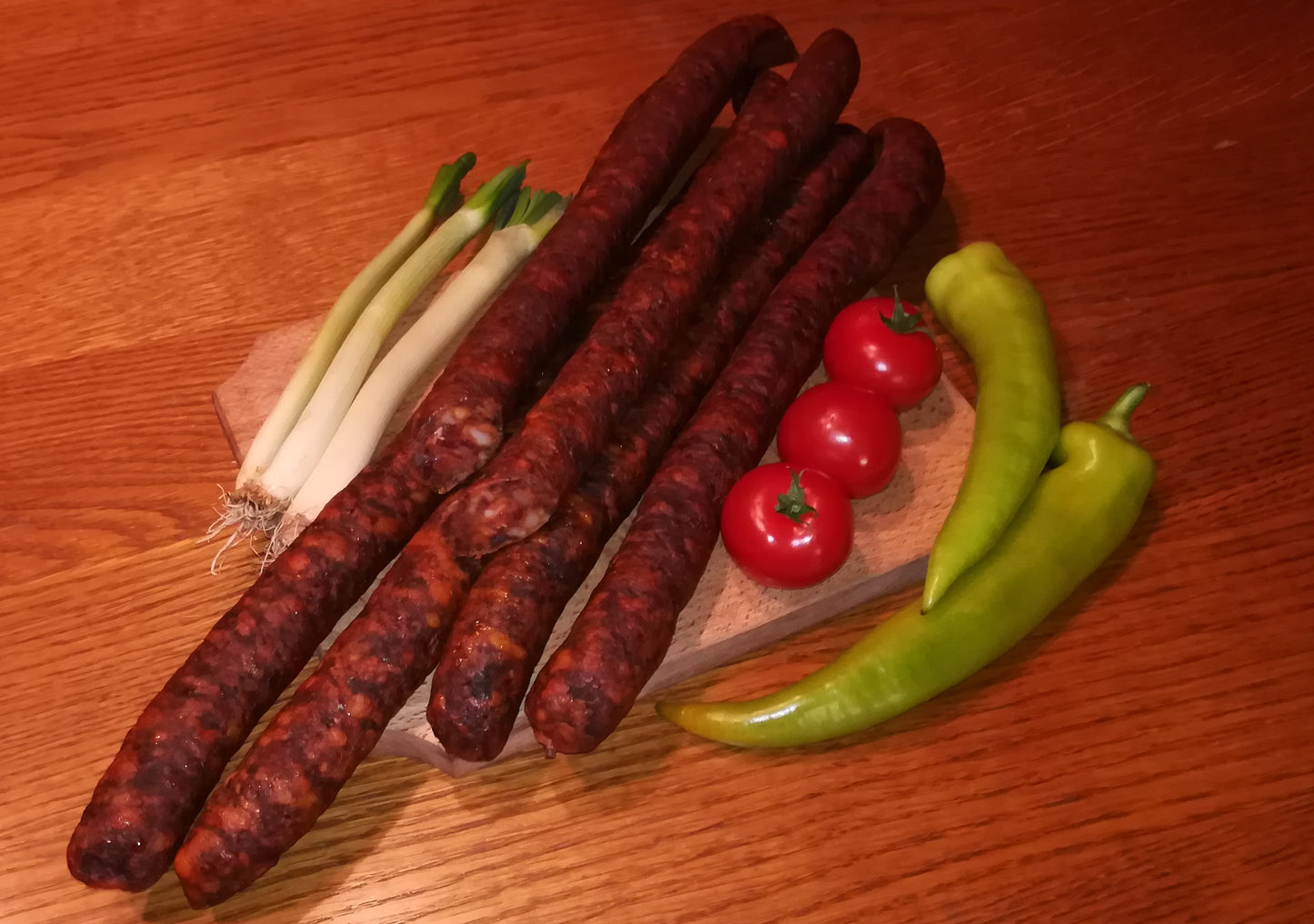 Mangalica füstölt Kolbász -csípős -250g