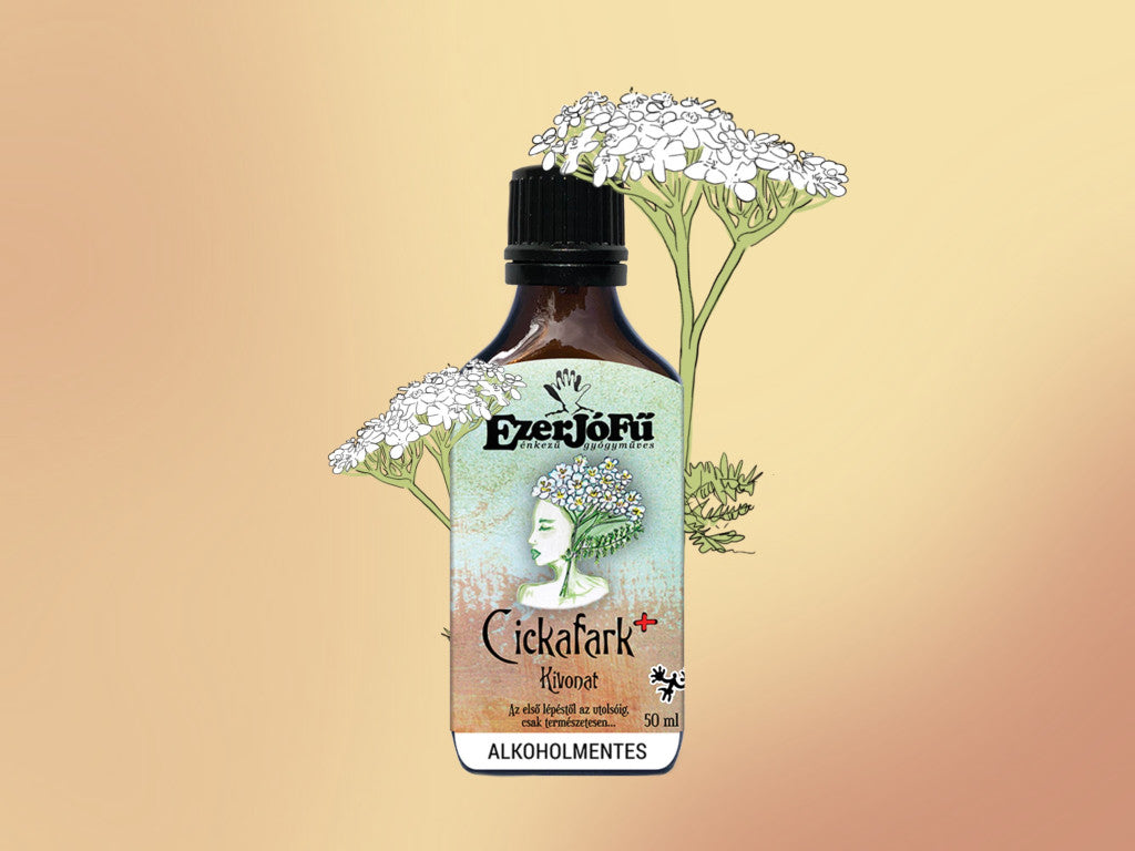 EzerJóFű -Cickafark+ alkoholmentes kivonat(50ml)