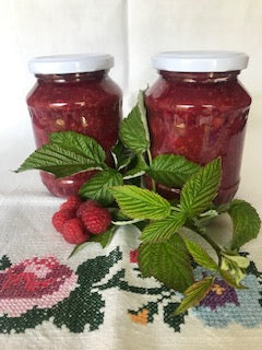 Málna- meggy dzsem -cukor nélkül -370ml