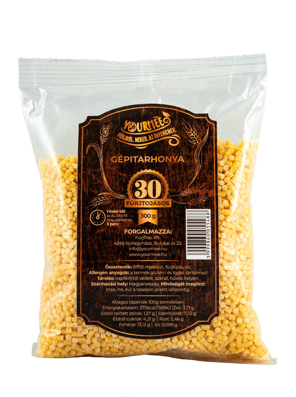 Yourméé, 30 fürjtojásos Gépitarhonya - 300g