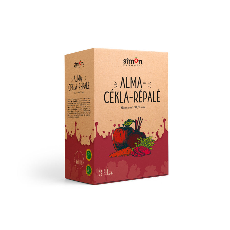 Simon Gyümölcs-100% Alma - Cékla - Répalé -3 l