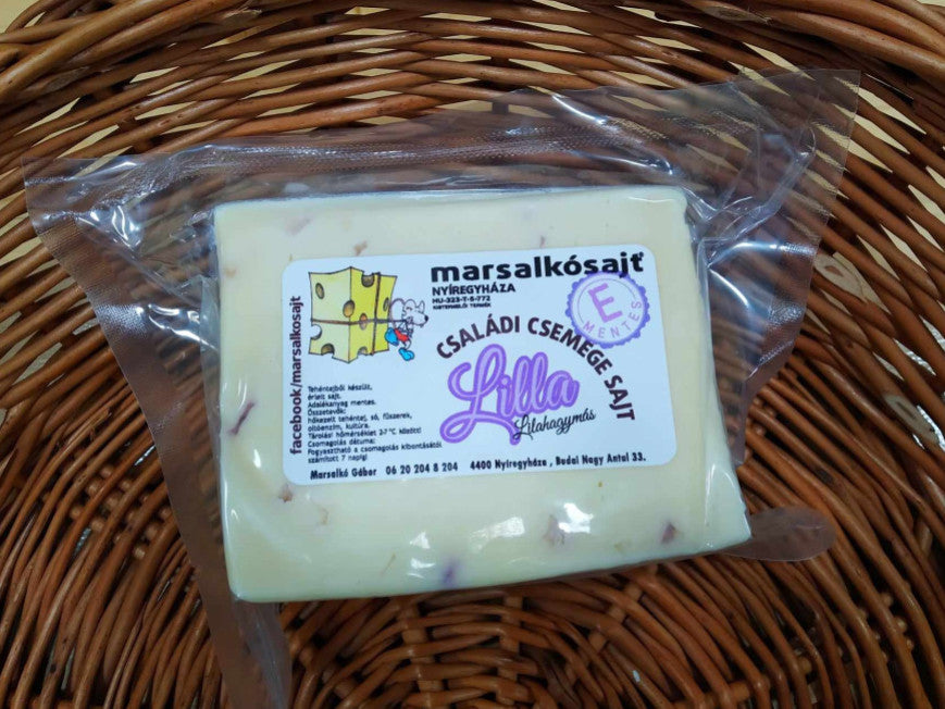 Marsalkó Sajt 30 dkg -Lilahagymás -300g