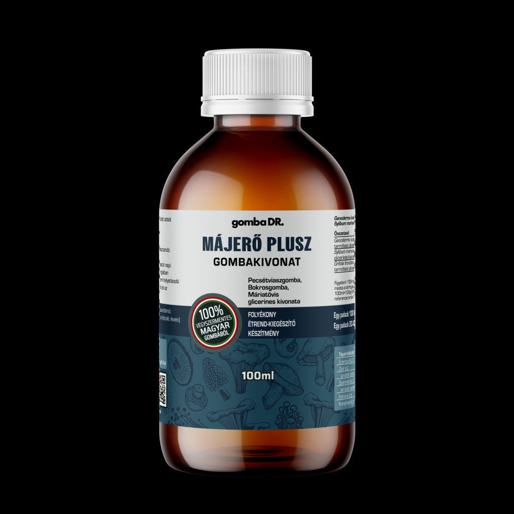 gomba DR. Májerő Plusz folyékony gombakivonat