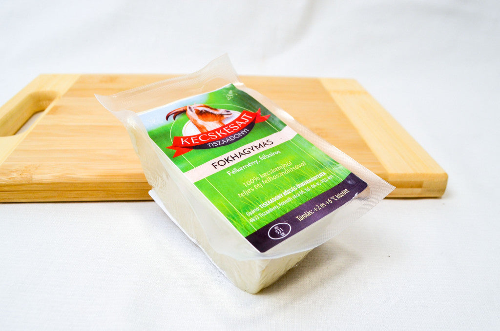 Tiszaadonyi Kecskesajt - fokhagymás -20 dkg