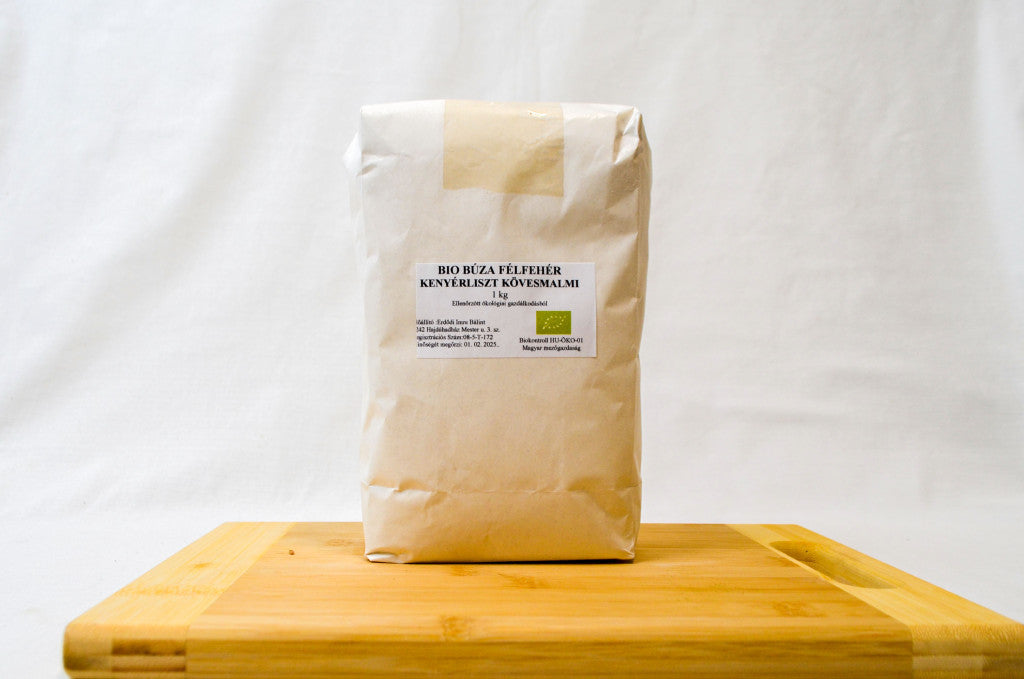 Erdődi Bio Búza Kenyérliszt -Félfehér Kövesmalmi BL112 -1kg