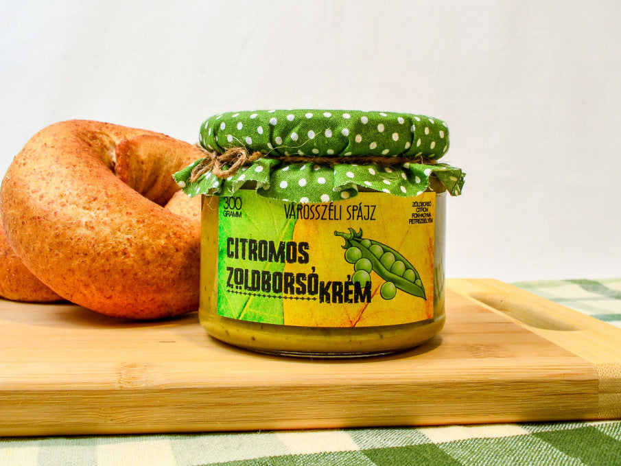 Városszéli Spájz Citromos zöldborsókrém 300g