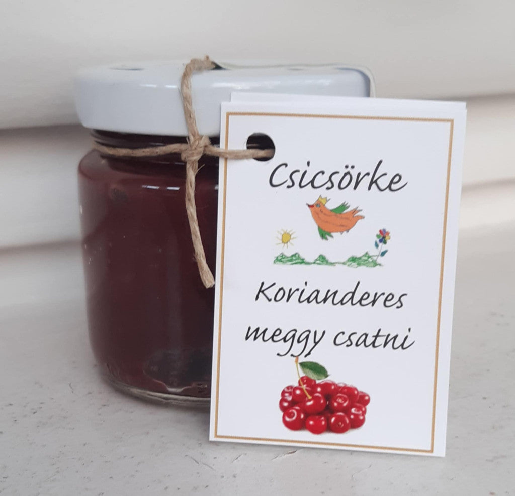 Korianderes meggy csatni -100 ml