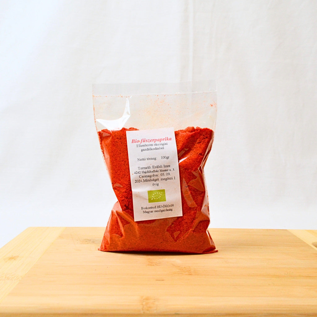 Bio Fűszerpaprika -100g