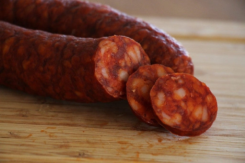 Füstölt kolbász -csípős