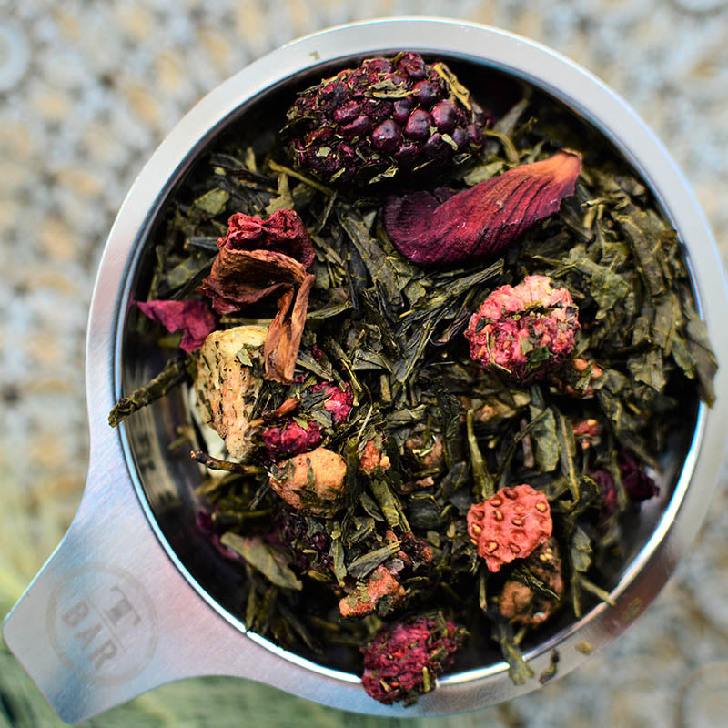 Málnás Füge Zöld Tea