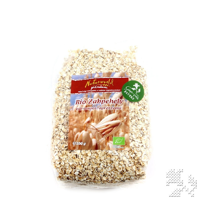 Bio zabpehely -aprószemű,bársonyos -500gr (NG)