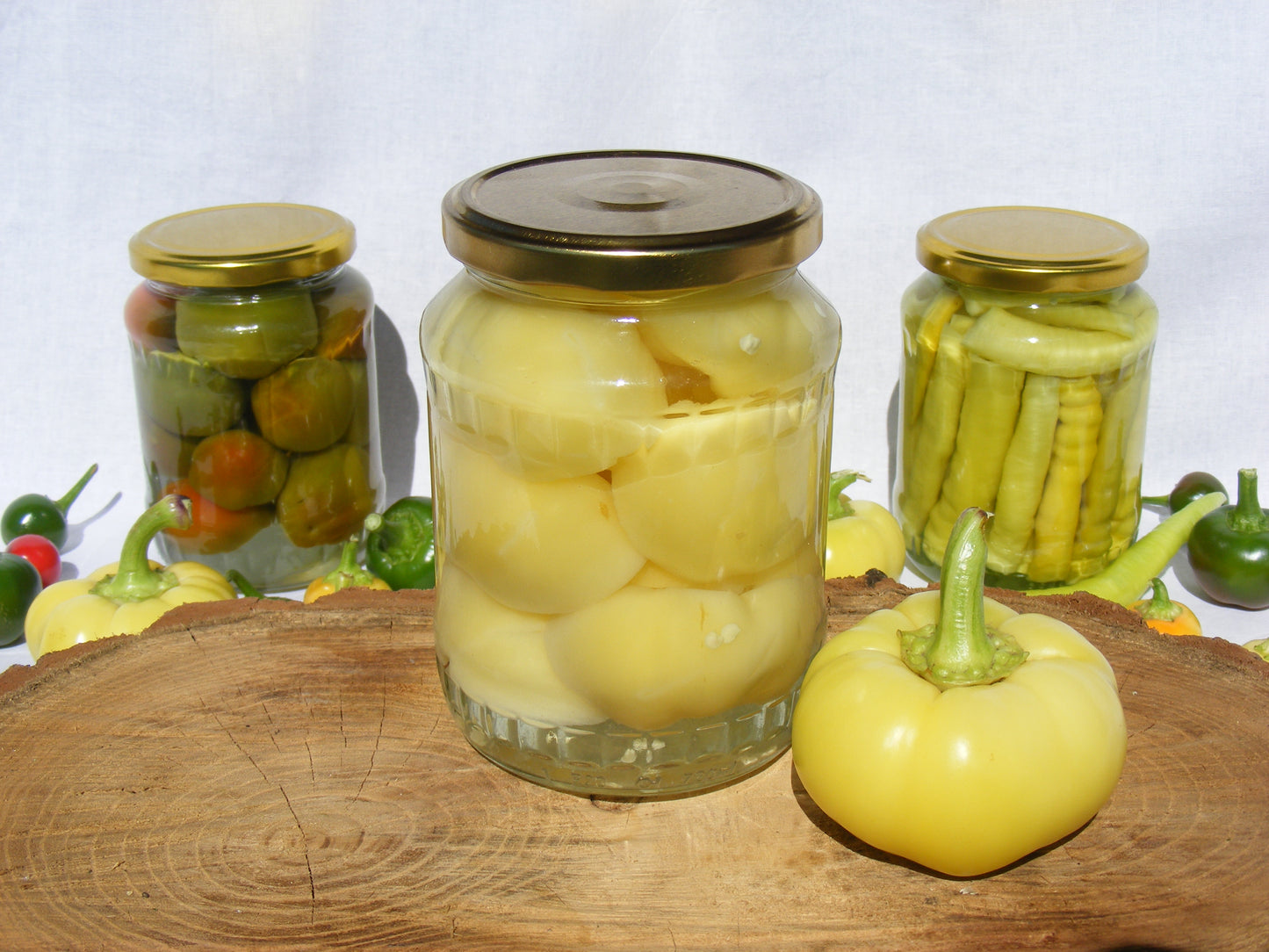 Felezett almapaprika -csípős -720ml