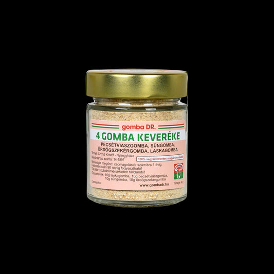 Négy gomba keveréke -40g