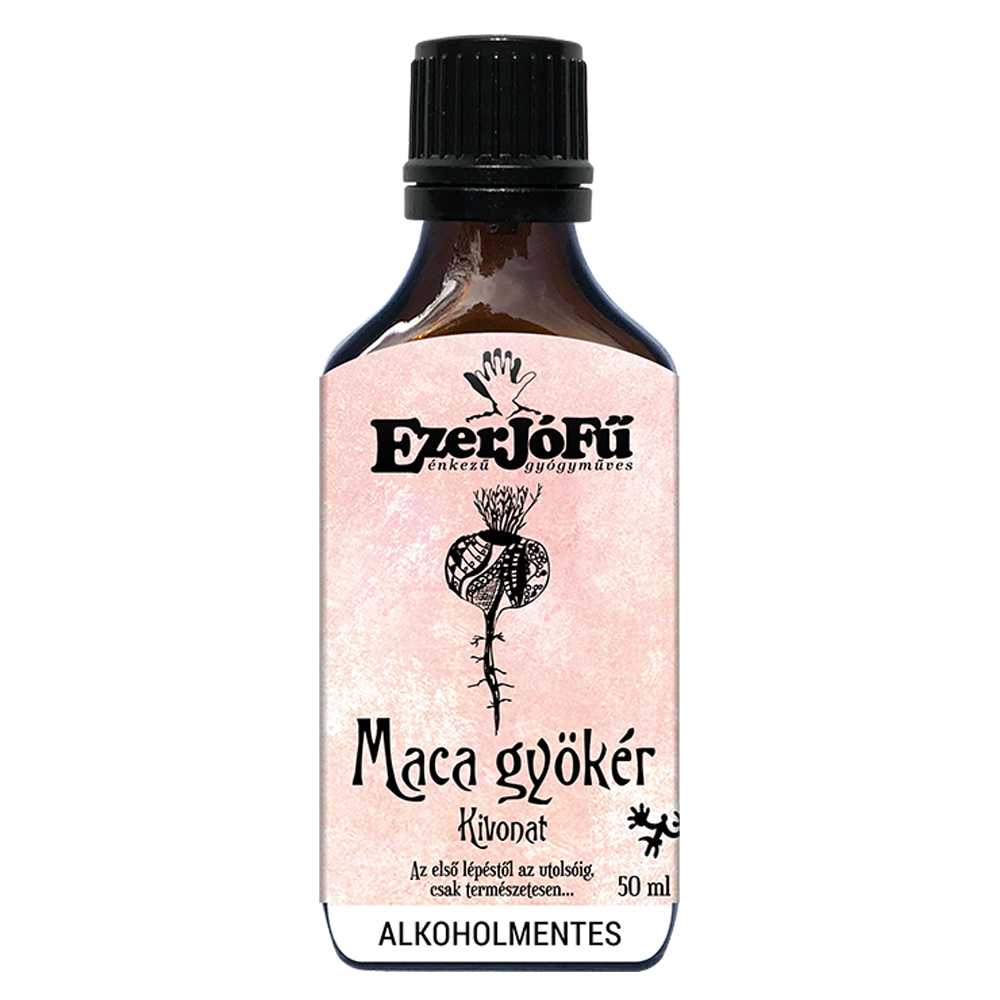 EzerJóFű -Maca gyökér alkoholmentes kivonat(50ml)