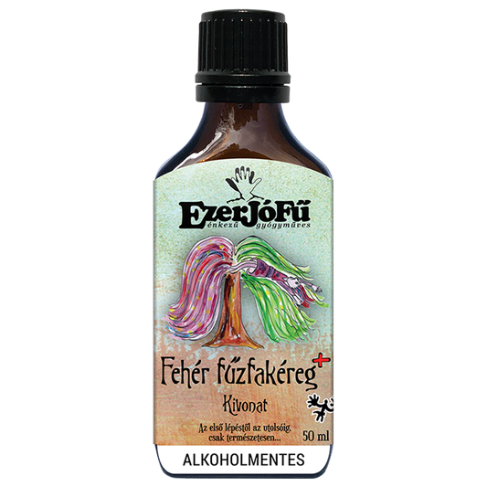 EzerJóFű -Fehér fűzfakéreg+ alkoholmentes kivonat(50ml)