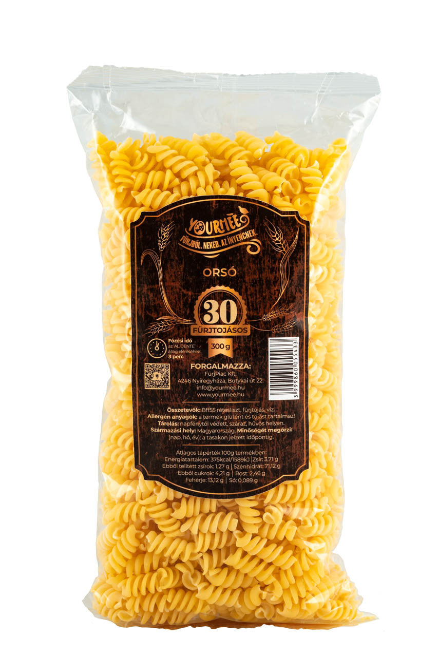 Yourméé, 30 fürjtojásos Orsó - 300g