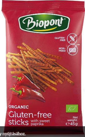 BioPont Bio Ropi: GM pirospaprikás Sóspálcika -45g