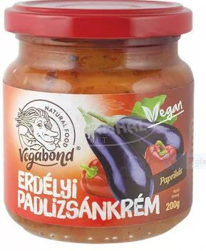 VegaBond Erdélyi Padlizsánkrém -Paprikás -200g