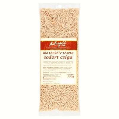 Bio Tönköly Sodort Csigatészta  -250gr (NG)