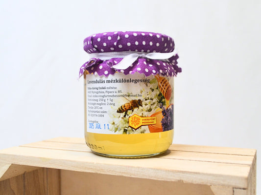 Virágfürt Méhészet -Levendula ízesítésű akácméz -250 g