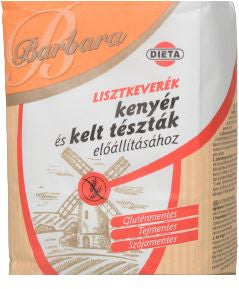 Barbara: Lisztkeverék kenyérhez és kelt tésztához -1kg