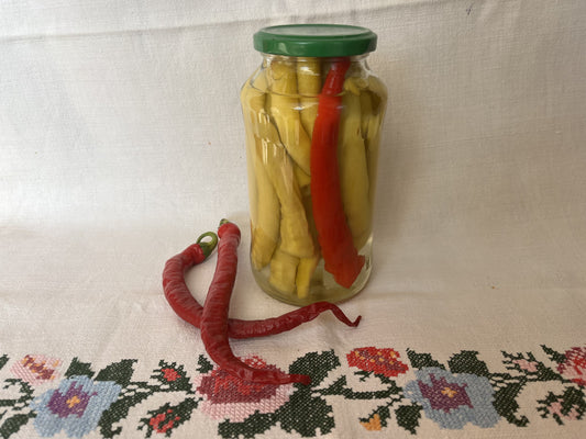 Pepperoni paprika enyhén csípős (egész) -720 ml