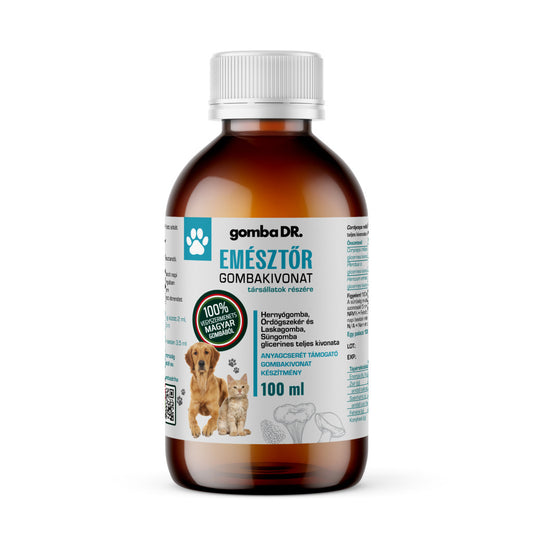 gomba DR. EMÉSZTŐR gombakivonat társállatok részére