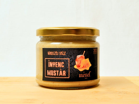 Városszéli Spájz Mustár mézzel -300g