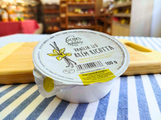Cserpes Vaníliás Ricotta -100 g