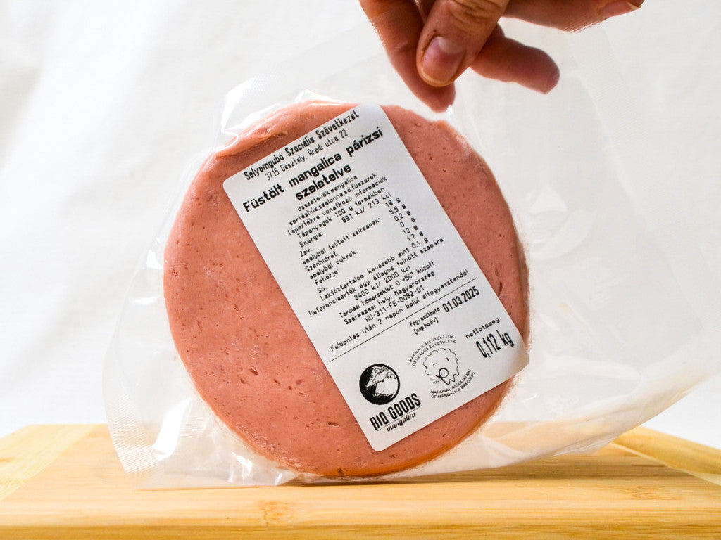 BioGoods Mangalica Füstölt Párizsi ~10dkg